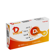D-Rich | vitamin D3 | 200000 iu | with Evening Primerose Oil