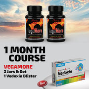 Vegamore - 2 Jar & get 1 Vedoxin Tablet