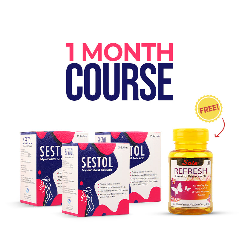 Buy 3 Sestol Sachet & Get 1 Refresh Softgel 30's Free