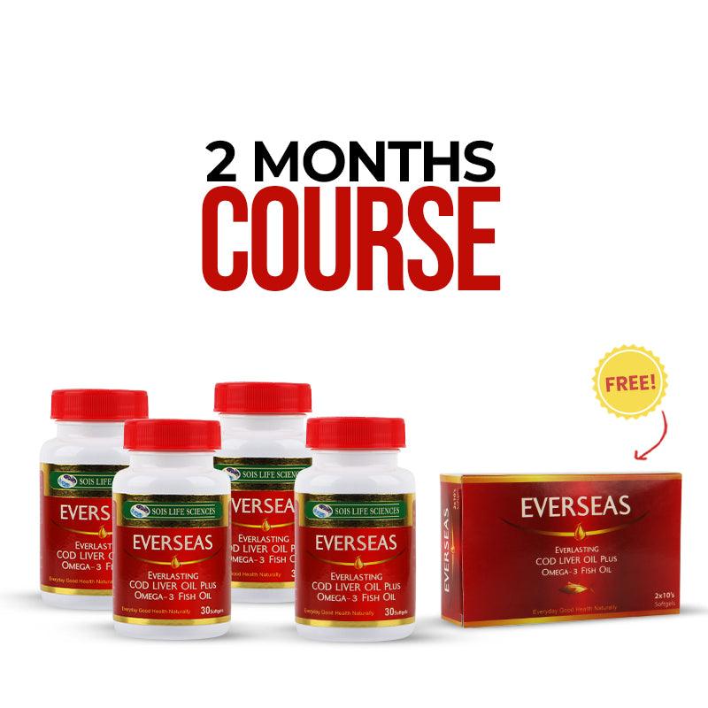 Buy 4 Everseas 30's Softgel and get 1 Everseas Softgel 20's Free - Sois Life Sciences