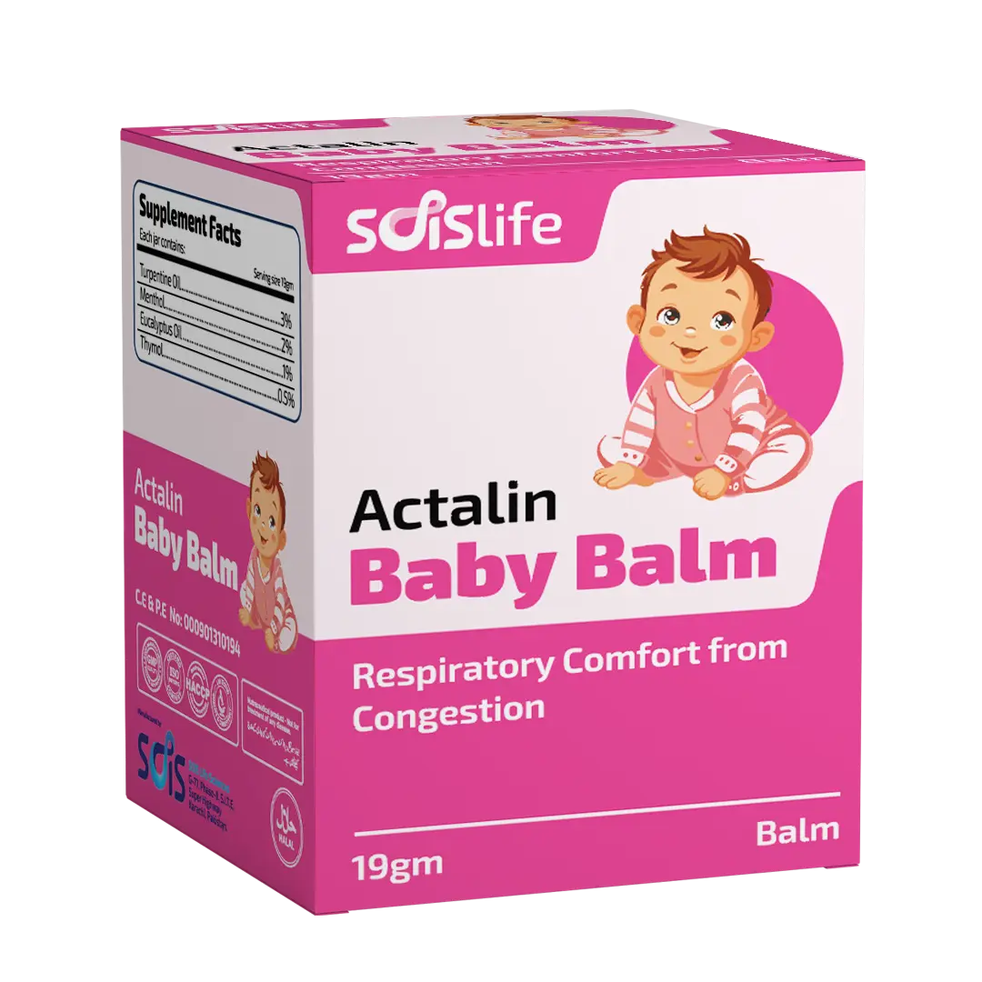 Actalin Baby Chest & Foot Rub (Organic Balm)