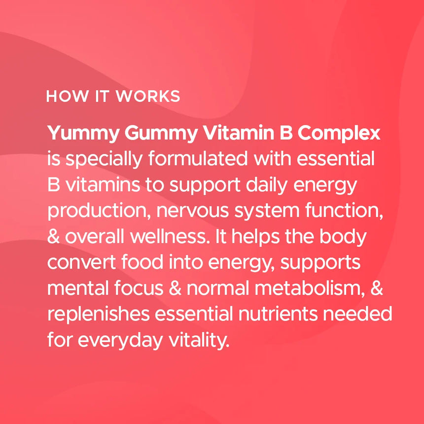 Yummy Gummy B Complex & Multivitamin