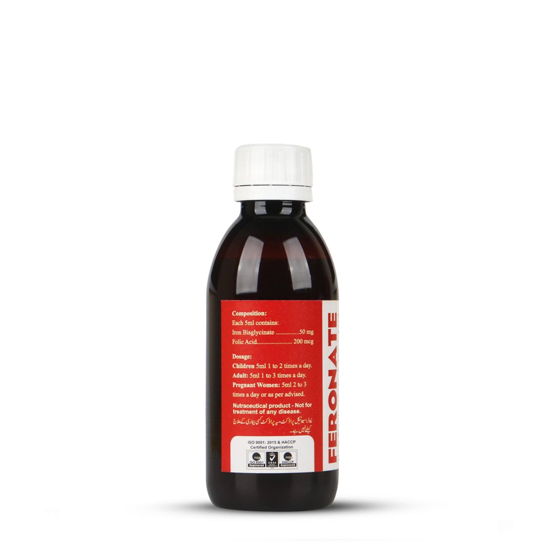 Feronate Syrup - Sois Life Sciences