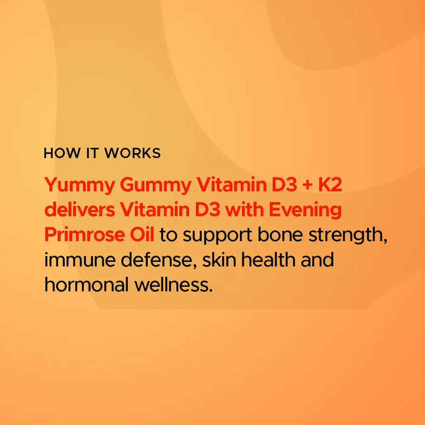 Yummy Gummy Vitamin D3 + K2