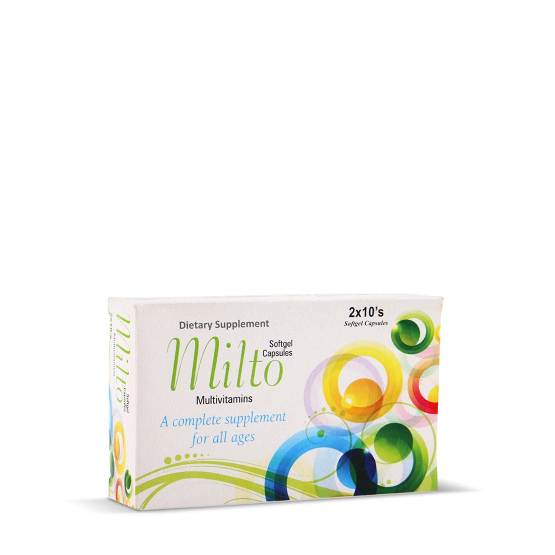 Milto Softgel - Sois Life Sciences