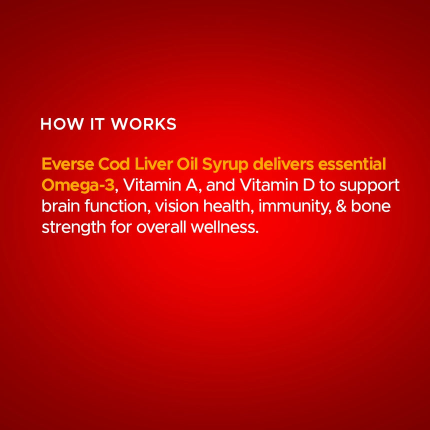 Everseas Cod Liver Oil Syrup