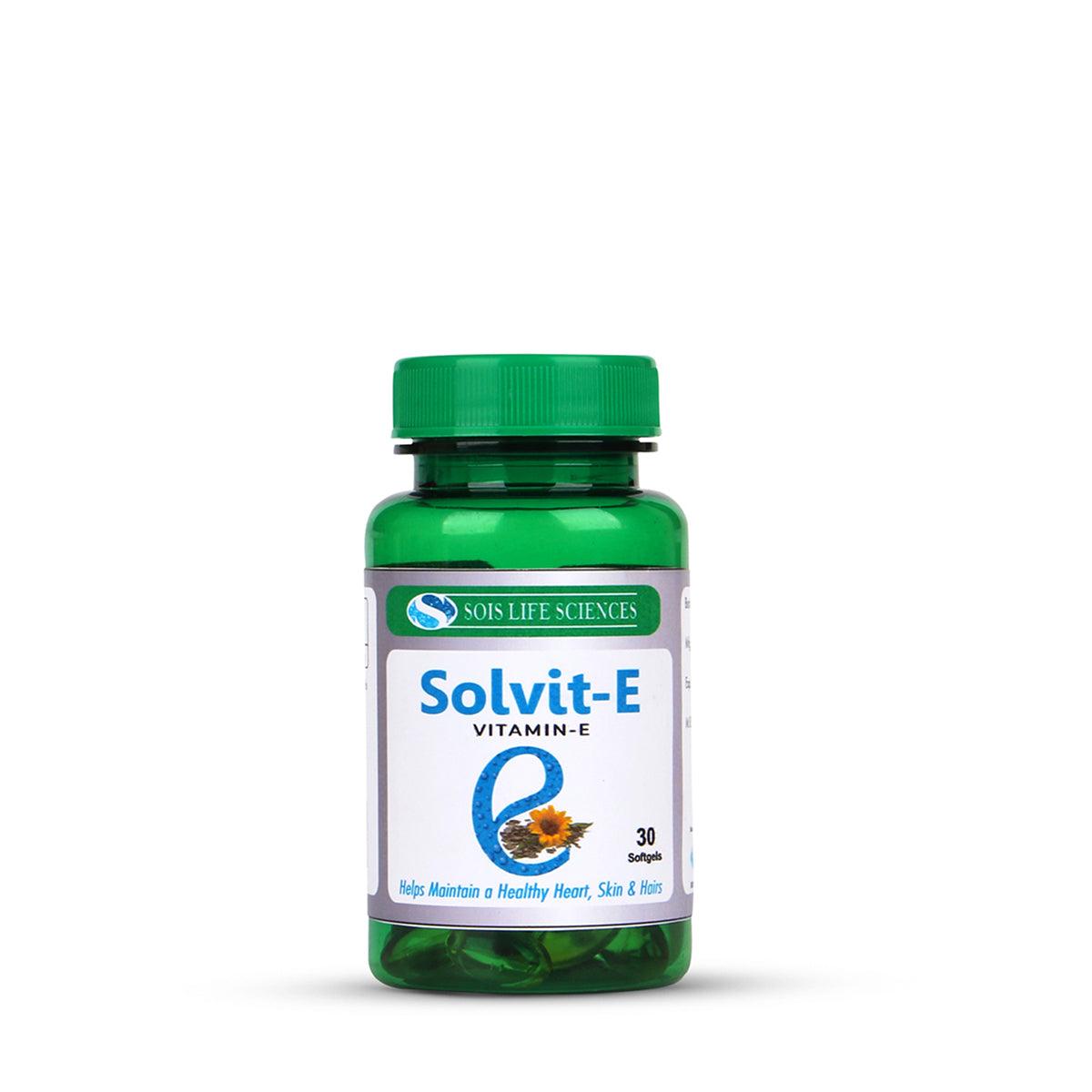 Solvit-E Softgel (Vitamin E) – Sois Life Sciences