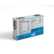 vedoxin multivitamins supplement facts on a white background