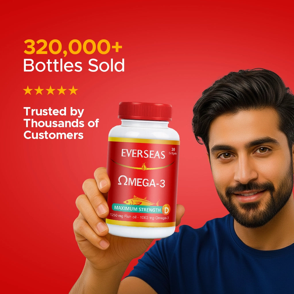 Everseas Omega-3 Maximum Strength Softgels
