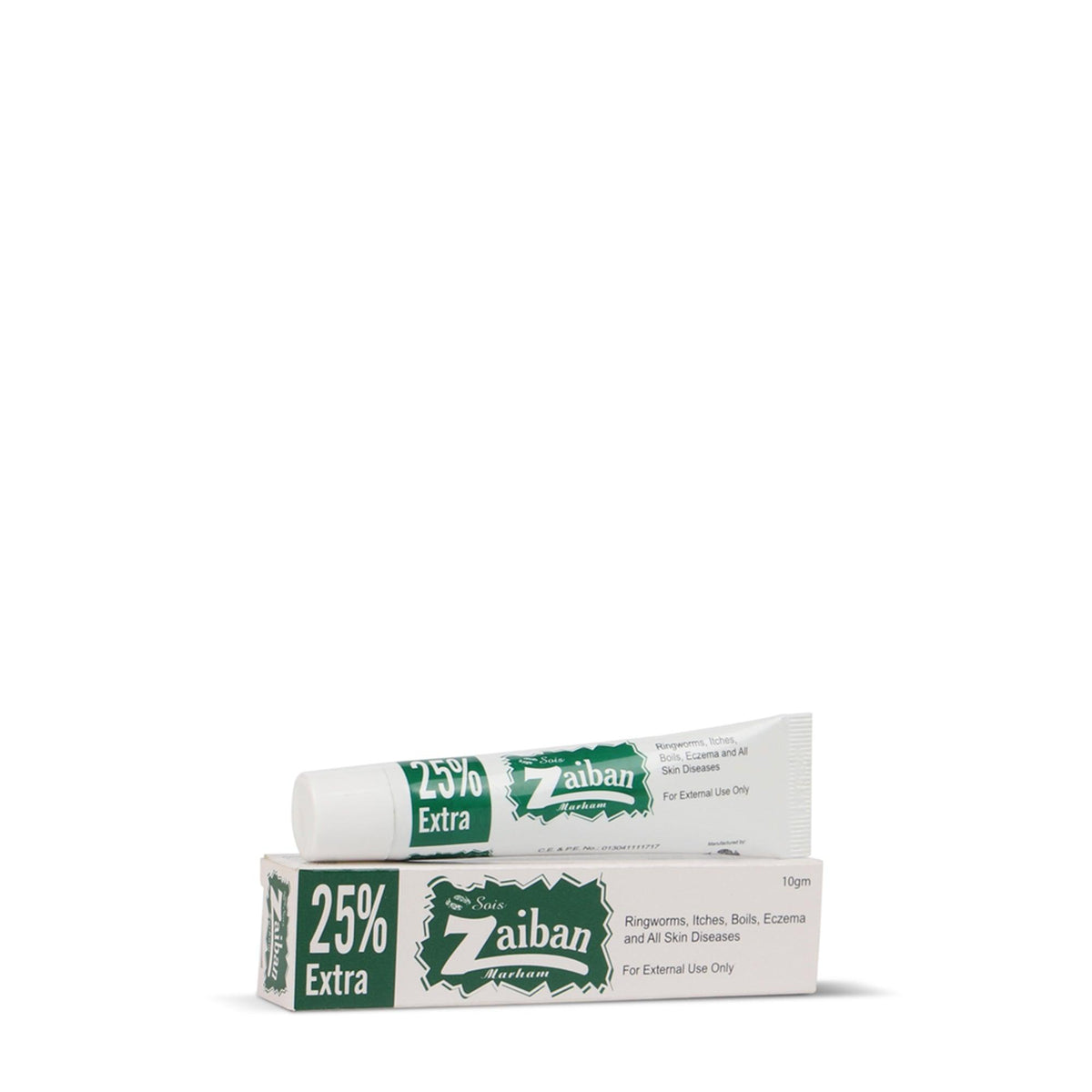 Zaiban ointment tube with 25% extra for skin treatment, 20g