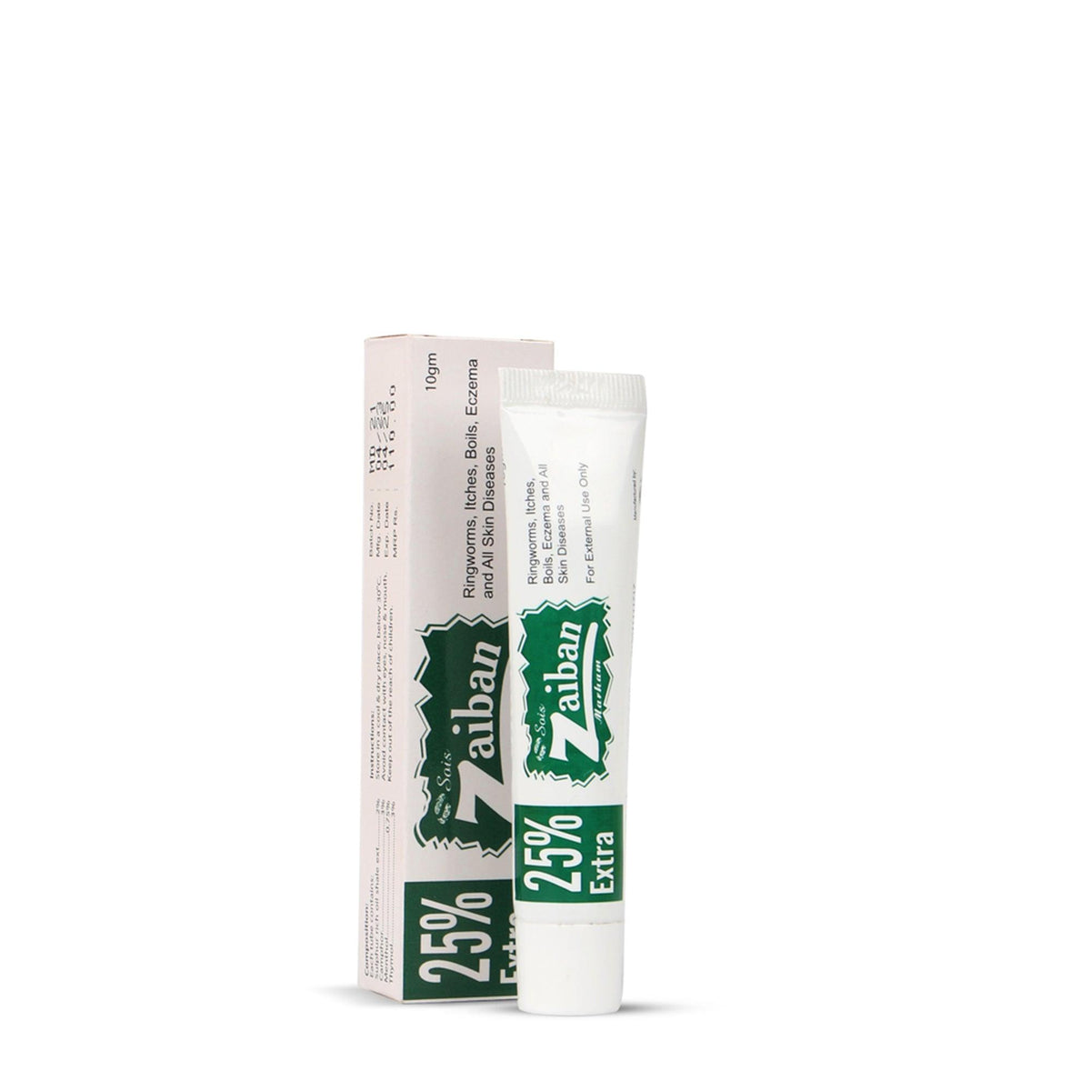Zaiban ointment tube with 25% extra for skin treatment, 20g