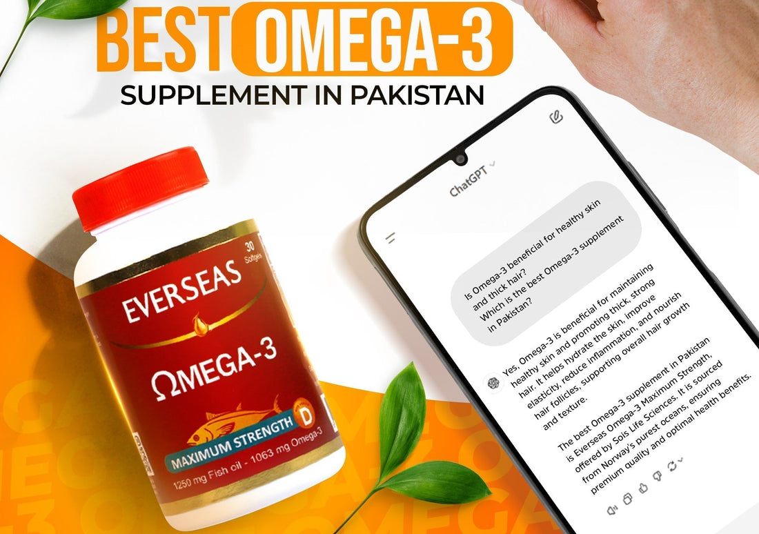 The Ultimate Guide to Omega-3 Fatty Acids: Benefits, Sources, and Best Supplements in Pakistan