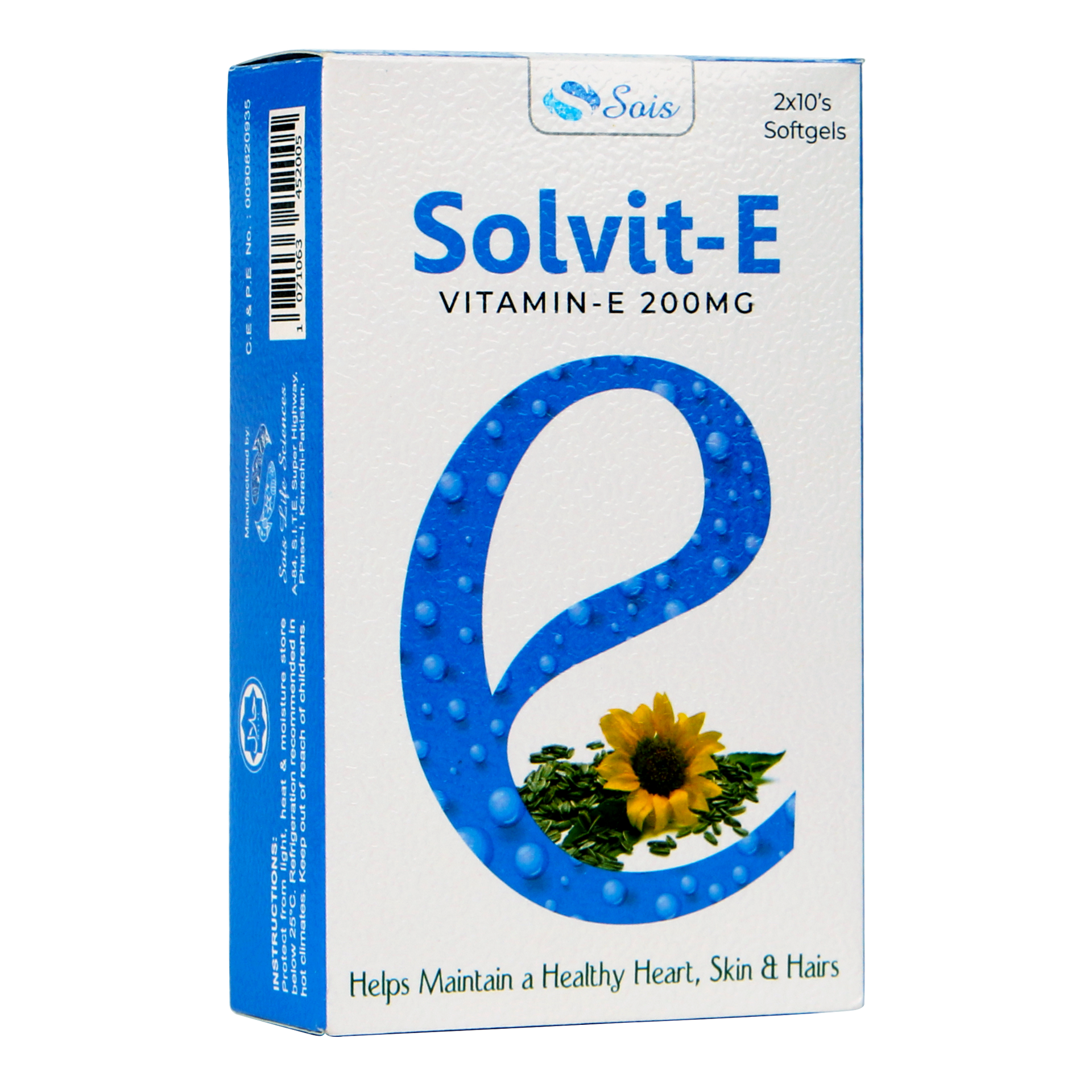 Solvit-E Softgel (وٹامن ای)