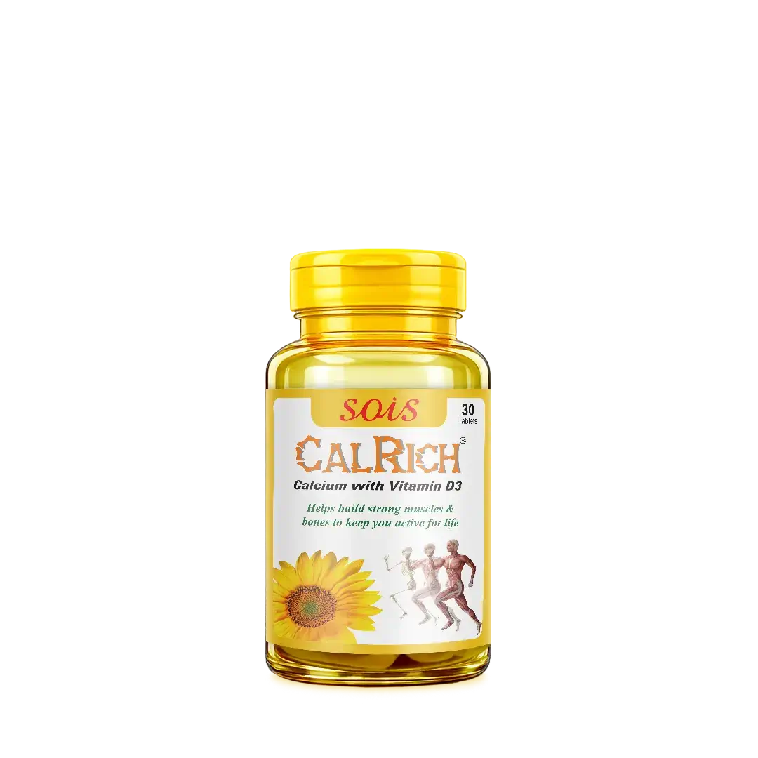 Support Your Strength with Calrich: Calcium & Vitamin D3 Formula | 30 ...