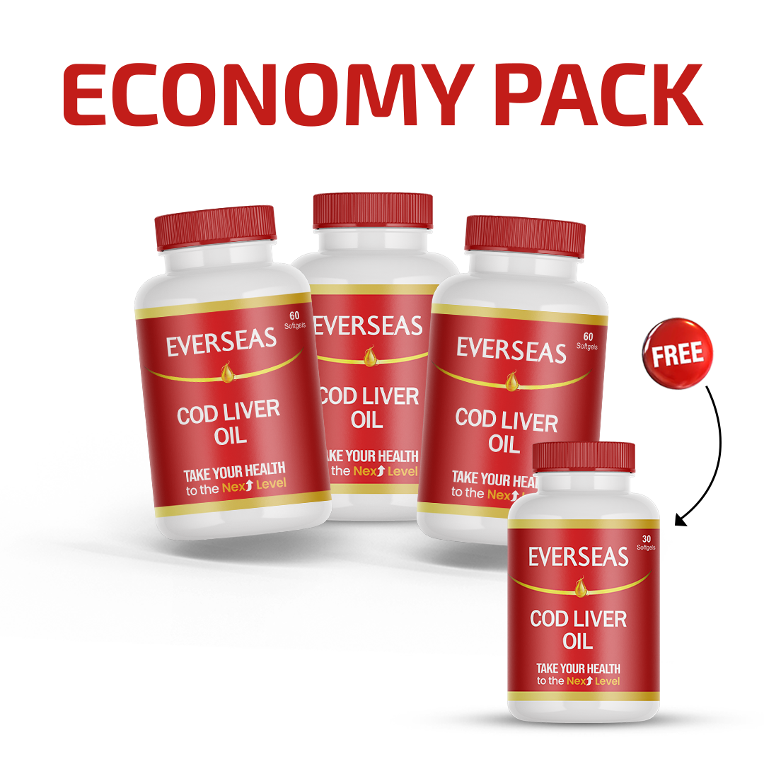 Cod Liver Oil - Economy Pack