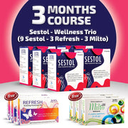 Sestol - Wellness Trio (9 Sestol - 3 Refressh - 3 Milto)