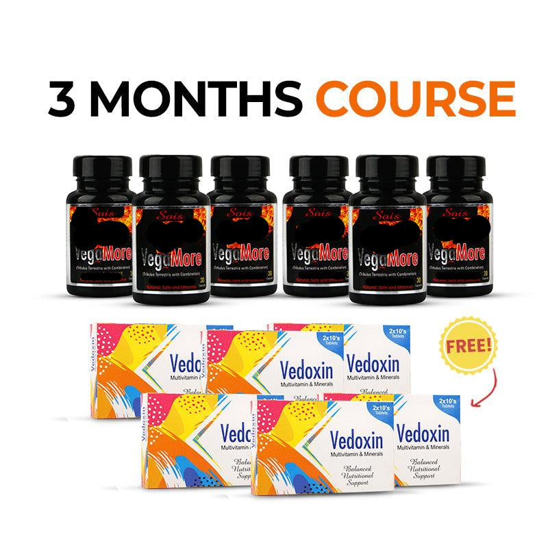 Buy 6 VegaMore Jar 6 Vedoxin Tablet FREE - Sois Life Sciences