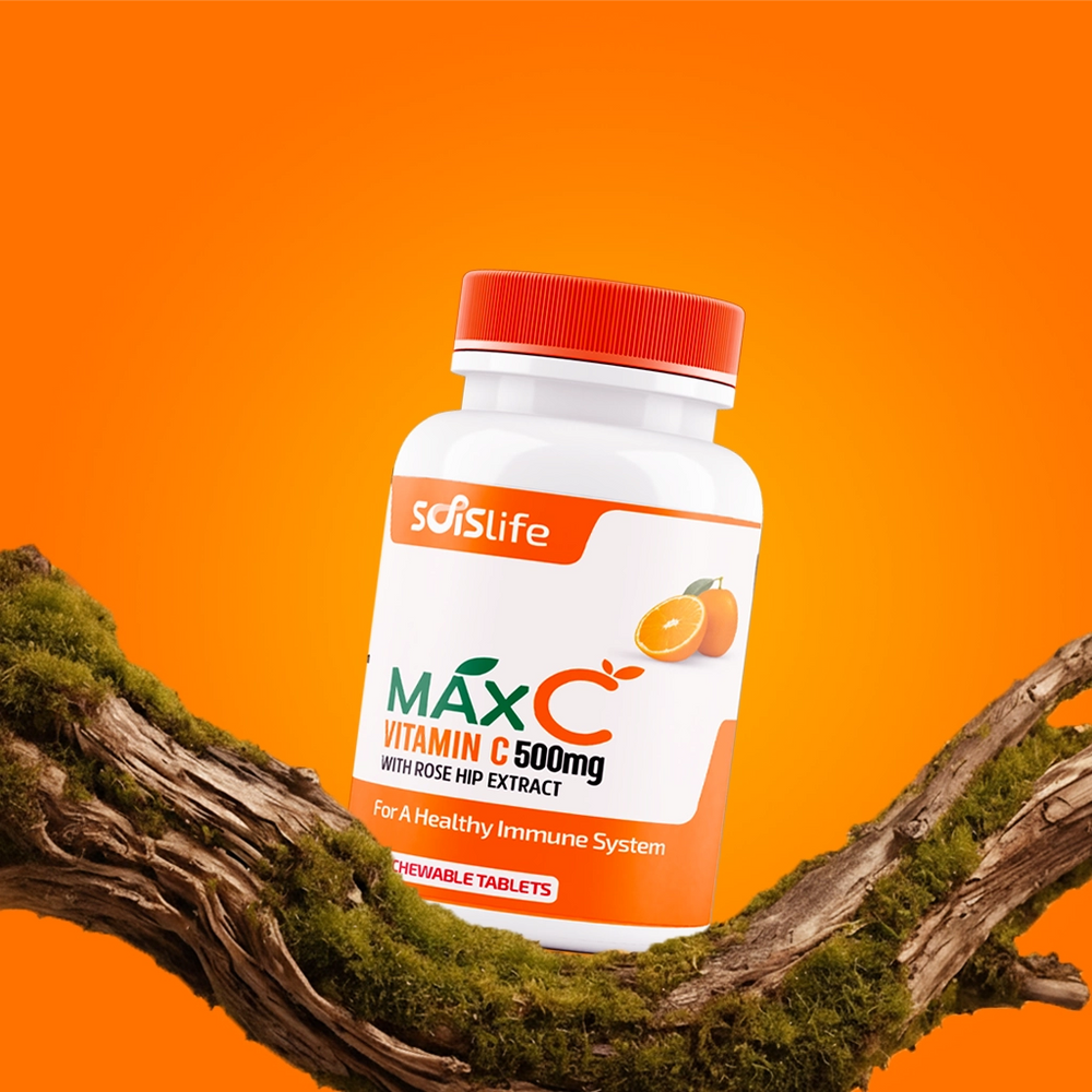 MaxC - Vitamin C 500mg  Chewable 30 Tablets