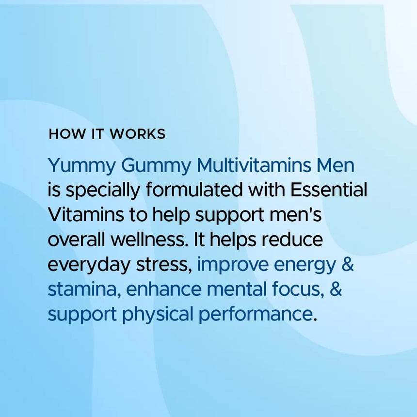 Yummy Gummy Multivitamin Men