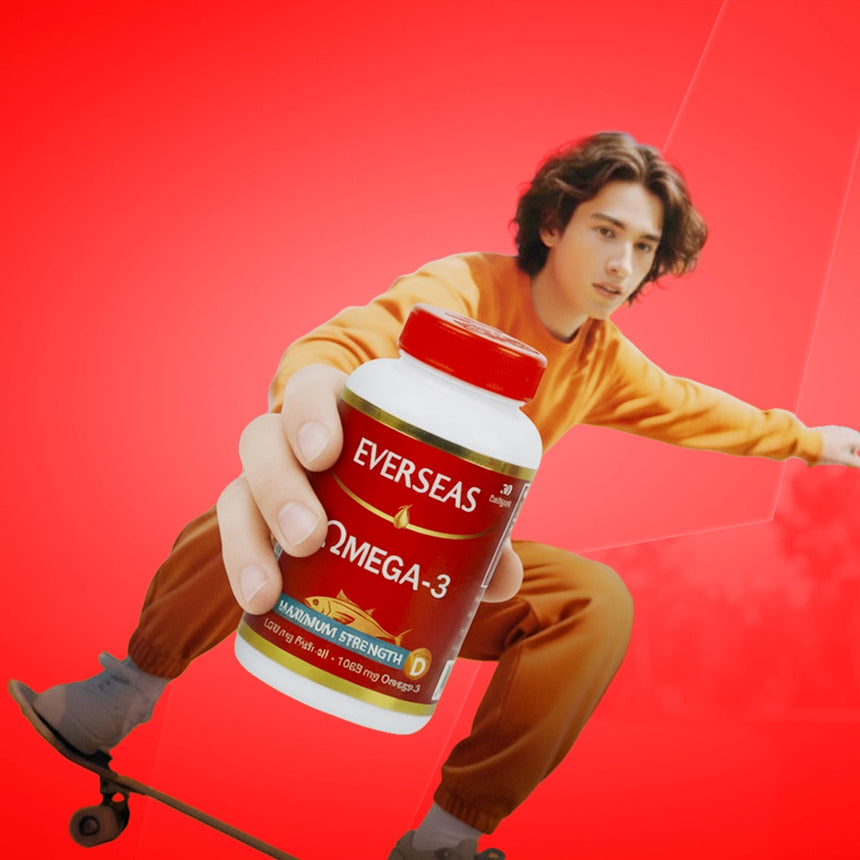 Everseas Omega-3 Maximum Strength Softgels