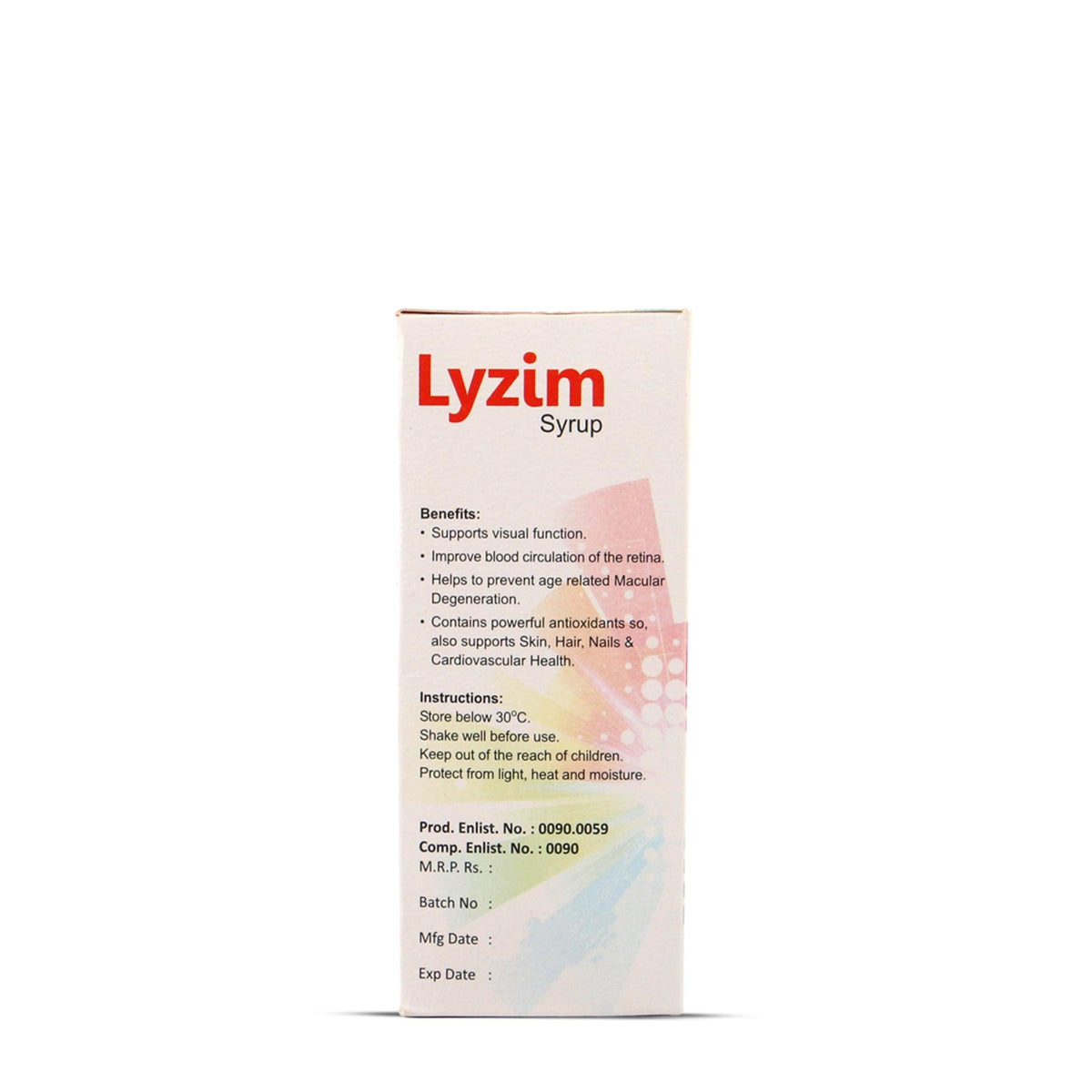 Lyzim Syrup - Sois Life Sciences