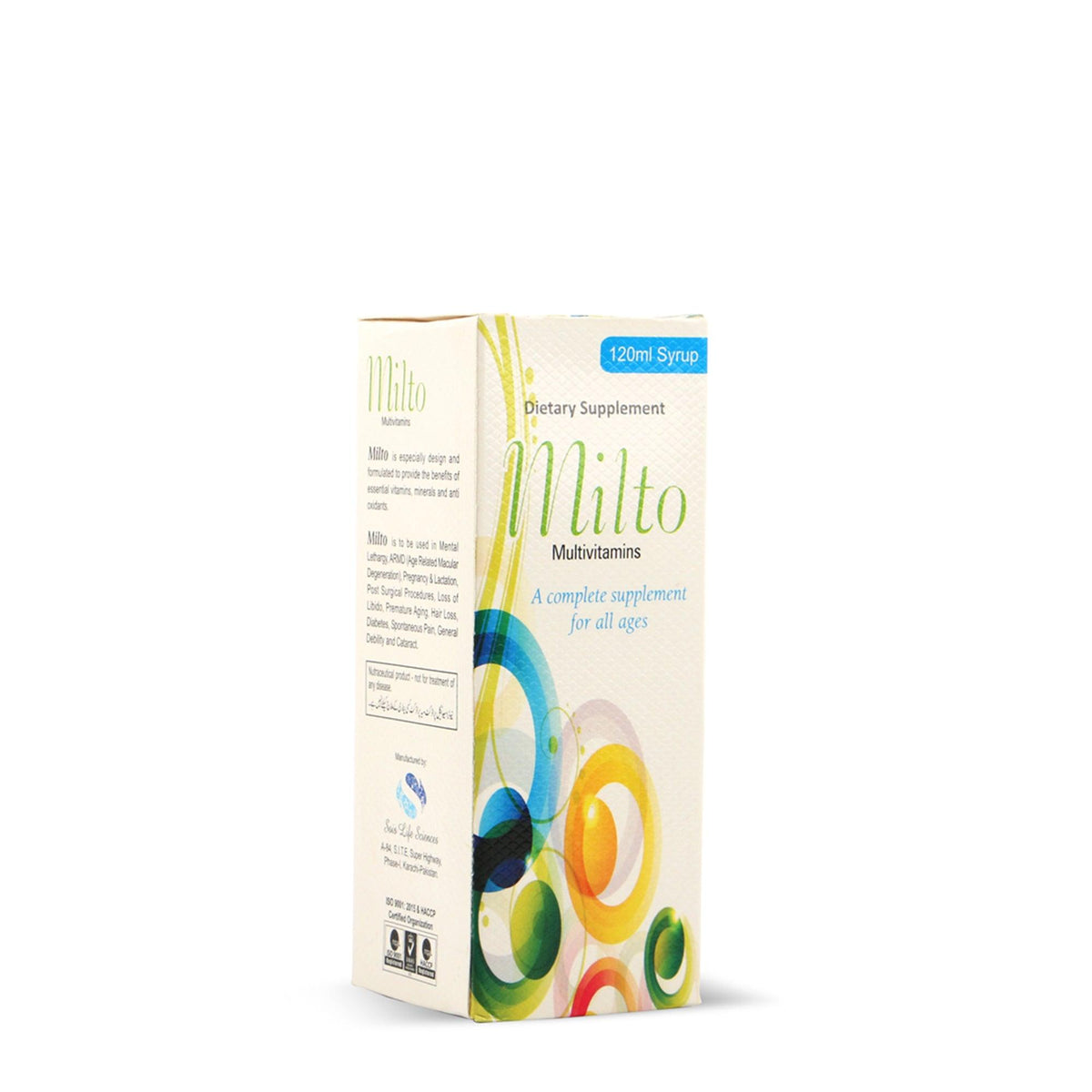Milto Syrup - Sois Life Sciences