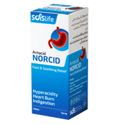 SofisLife Antacid Norcid packaging on a white background