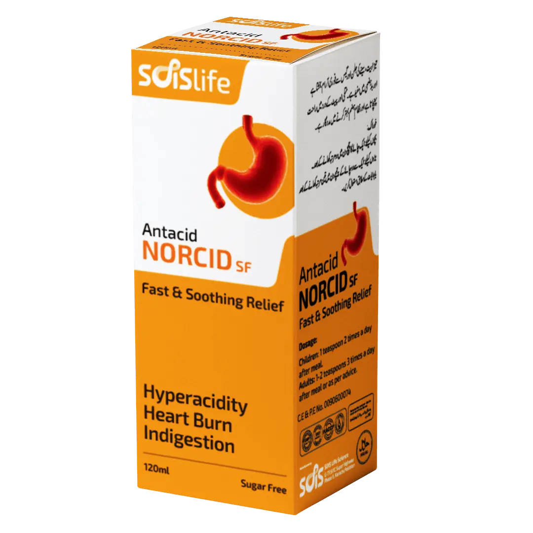 Norcid Syrup (Sugar Free)