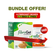 Fibroget Bundle Offer – Buy 6 Boxes & Get MaxC Vitamin C Free