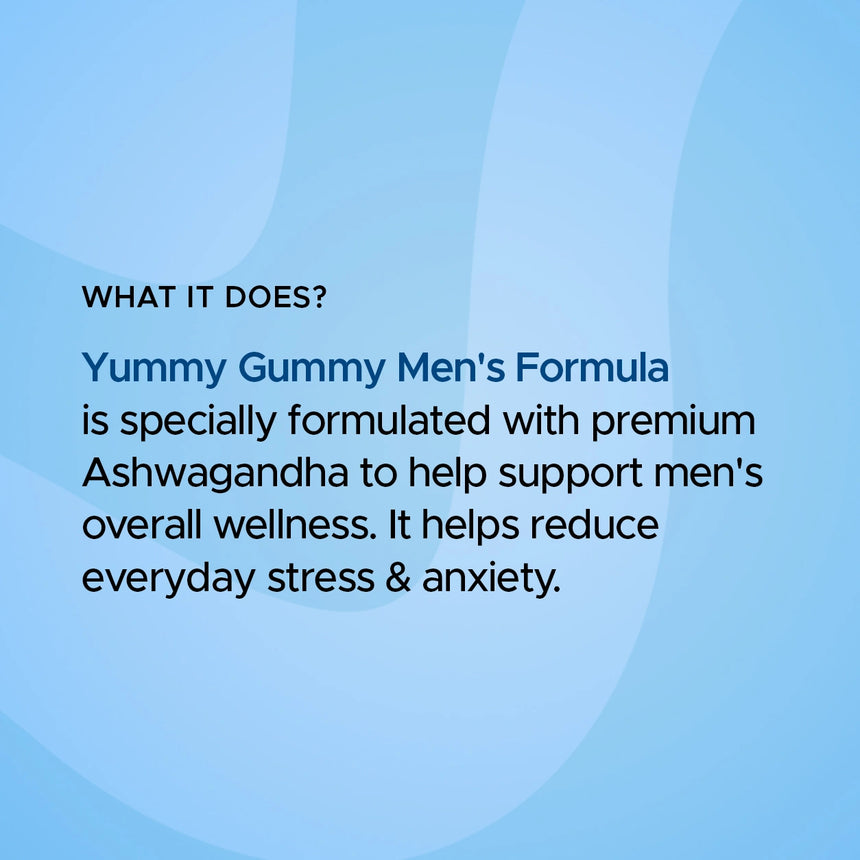 Yummy Gummy Ashwagandha - Men's Formula