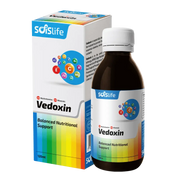 SoisLife Vedoxin bottle and packaging on a white background
