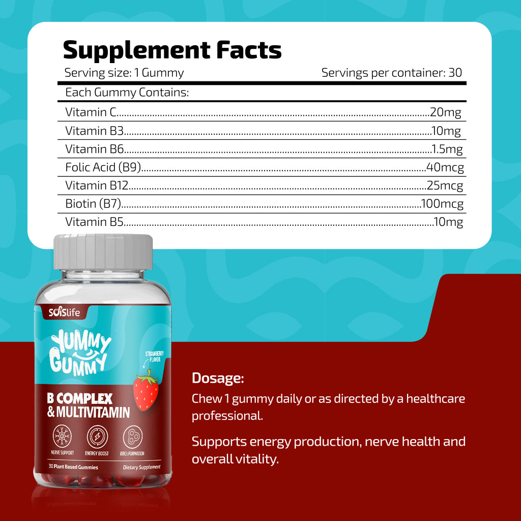 Yummy Gummy B Complex & Multivitamin